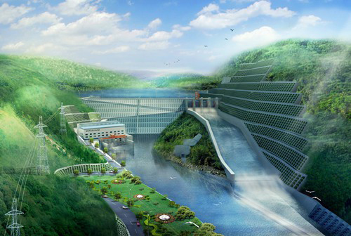 湘潭老挝南塔河1号水电站项目